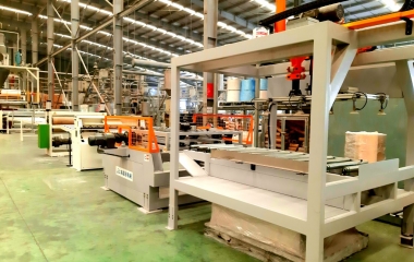 DÂY CHUYỀN SẢN XUẤT SÀN SPC