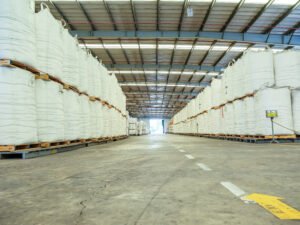 raw materials warehouse 2 compressor